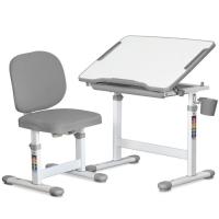 Парта со стулом Evo-kids Evo-06 Plus Grey Фото