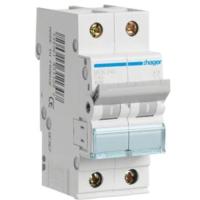 Автоматический выключатель Hager 2-п. C 40A (6kA) 2M (A) Фото