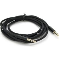 Кабель мультимедийный VEGGIEG 3.5mm M to 3.5mm M 1.0m black Фото