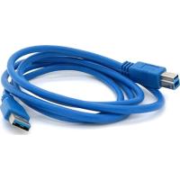 Кабель для принтера Voltronic USB 3.0 AM/BM 1.5m blue Фото