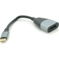 Переходник Voltronic USB-C to HDMI F 0.18m black-gray Фото