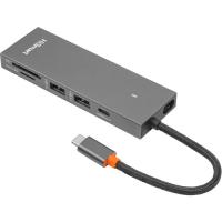 Концентратор HiSmart USB-C to 2xUSB 3.0 + 2xUSB-C + SD + TF + HDMI 4K6 Фото