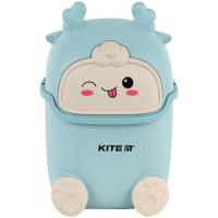 Кошик для паперів Kite Настільний контейнер для сміття, блакитний Фото