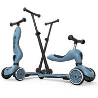 Самокат Scoot&Ride Highwaykick-1 Push and Go сіро-синій Фото