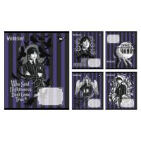 Зошит Yes Wednesday Таємничі уроки А5 24 аркуша лінія Фото