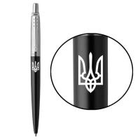 Ручка кулькова Parker JOTTER 17 UKRAINE Bond Street Black CT BP Трезуб Фото