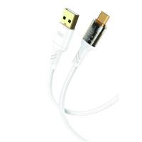 Дата кабель XO USB 2.0 AM to Micro 5P 1.0m 2.4A white Фото