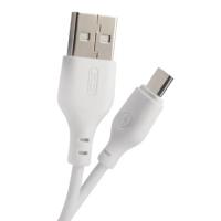 Дата кабель XO USB 2.0 AM to Micro 5P 1.0m 2.1A white Фото