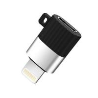 Переходник XO Lightning M to Micro 5P F black Фото