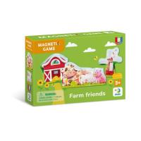 Навчальний набір DoDo Магнітна гра Друзі з ферми Фото