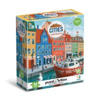 Пазл DoDo Easy-M Города. Копенгаген Фото