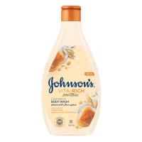 Гель для душа Johnson's Vita-Rich Ухаживающий с йогуртом, овсом и медом 40 Фото