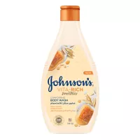 Гель для душу Johnson's Vita-Rich Доглядальний з йогуртом, вівсом і медом Фото
