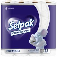 Туалетная бумага Selpak Professional Premium 3 слоя 32 рулона Фото