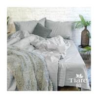 Постельное белье Tiare 80 Сатин Страйп Цветной двуспальный Фото