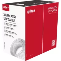 Кабель мережевий Dahua UTP 305м, cat.5e, CU, 4*2*0,5, PVC Фото