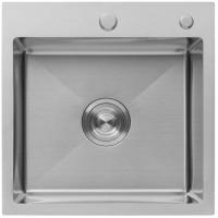 Мийка кухонна Kroner Gebьrstet-4545HM Фото