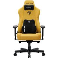 Кресло игровое Anda Seat Kaiser 3E Fabric XL Bright Yellow Фото