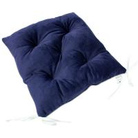 Подушка на стул MirSon 28-0006 Navy blue Velvet 40х50 см Фото