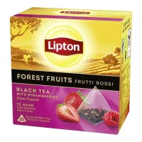 Чай Lipton чорний "Forest fruit" 20 пакетиків Фото