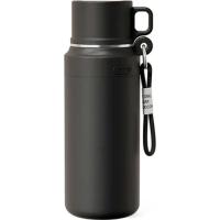 Термос Merlion з чашкою та ситечком 1 л, чорний Фото