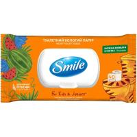 Туалетная бумага Smile For Kids & Juniors Влажная 40 листов Фото
