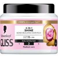 Маска для волос Gliss 4-In-1 Shine Bond-Building Hair Mask 400 мл Фото