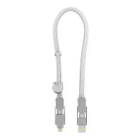 Дата кабель Rolling Square 6in1 inCharge XL 0.3m white Фото