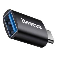Перехідник Baseus OTG USB 3.1 AF to USB-C black Фото