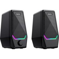 Акустическая система Havit SK768 USB RGB Black Фото