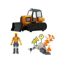 Спецтехника Funrise мини-набор «Строительная площадка» Бульдозер с фиг Фото