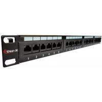 Патч-панель Cor-X 19" 1U 24хRJ45 cat.5e, IDC/110 type Фото