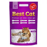 Наповнювач для туалету Best Cat Purple Lawanda Силікагелевий 10 л Фото