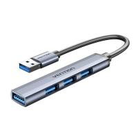 Концентратор Vention USB 3.0 to 1xUSB 3.0 + 3xUSB 2.0 0.15m gray Фото