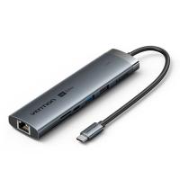 Концентратор Vention USB-C 7-in-1 USB-C PD + USB 3.2 + USB 3.0 + USB 2. Фото