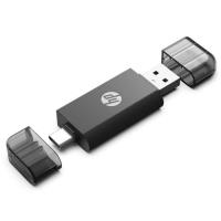 Зчитувач флеш-карт HP USB 3.0 AM/USB-C to SD+TF Фото