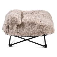 Лежак для животных P.LOUNGE Pet bed 74x74x28 см L коричневый Фото