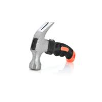 Молоток Voltronic з гвоздодером 160мм, прогумована ручка Фото