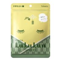 Маска для лица Lululun Premium Face Mask Зеленый чай из Киото 7 шт Фото