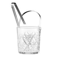 Ведро для льда Ardesto Alba 980мл, скло, прозорий Фото