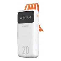 Батарея універсальна Dudao K6Pro+ 20000mAh 10W with USB-C/Lightning/MicroUSB/ Фото