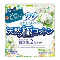 Ежедневные прокладки Unicharm Sofy Hadaomoi Breathable 54 шт Фото