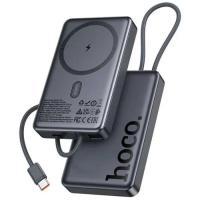 Батарея універсальна HOCO 10000 mAh Origen Dual PD/20W Magnetic with cable T Фото