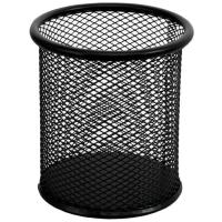 Подставка для ручек H-Tone круглая металлическая, 9 х 10 см, черная Фото