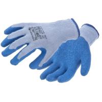 Защитные перчатки Hoegert DILL HT5K752-9 с латексным покрытием светло-серые, Фото