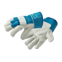 Защитные перчатки Hoegert LEINE Canadian HT5K731-10 кожаные синие, 10 Фото