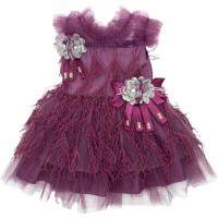 Платье детское Tivido праздничное с украшениями Фото