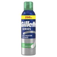 Пена для бритья Gillette Series Soothing Для чувствительной кожи с алоэ вер Фото