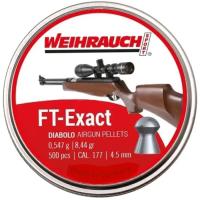 Пульки Weihrauch F&T Exact 4,5 мм 0,547 г 500 шт Фото