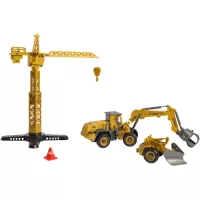 Конструктор Otamanko АВТО КОНСТРУКТОР Трактор с грейдером/погрузчик с г Фото